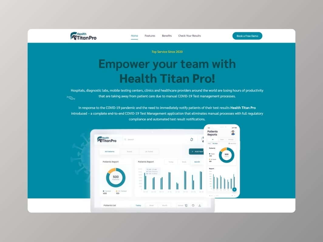 HealthTitanPro Screenshot 1